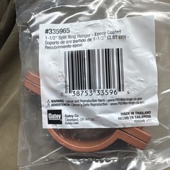 OATEY (Box of 10 ) 1-1/2 Split Ring Epoxy Coated Hanger