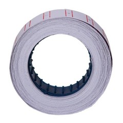 10 Rolls 6000pcs White Price Paper Tag Sticker Gun Labels Refill US For MX 5500