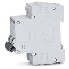 AC Miniature Circuit Breaker, 32 Amp 120V/240V 2 Pole DIN Rail Mount Circuit Bre