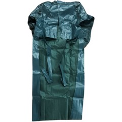 Sleeved Industrial Apron Medium Chemical Oil Resistant Ansell MicroChem 68-4000