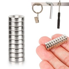 25 50 100Pc Strong Countersunk Ring Magnets 10*3mm Rare Earth Neodymium 4mm Hole