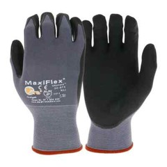 ✅34-874 MaxiFlex Ultimate Micro Foam Nitrile Grip Coated PROTECTIVE WORK GLOVE ✅