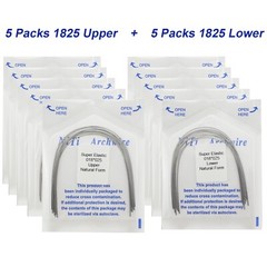 100PCS Dental Orthodontic Niti Arch Wire Natural Round Rectangular 19×25 16×22