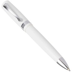 Kaweco Ballpoint Pen Student White Acrylic with Chrome Plated Barrel 10000171