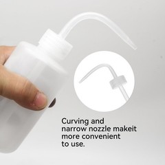 Lab Wash Bottles with Scale Markings, 8oz/250ml, Leak-Proof Squeeze Bottle wi…