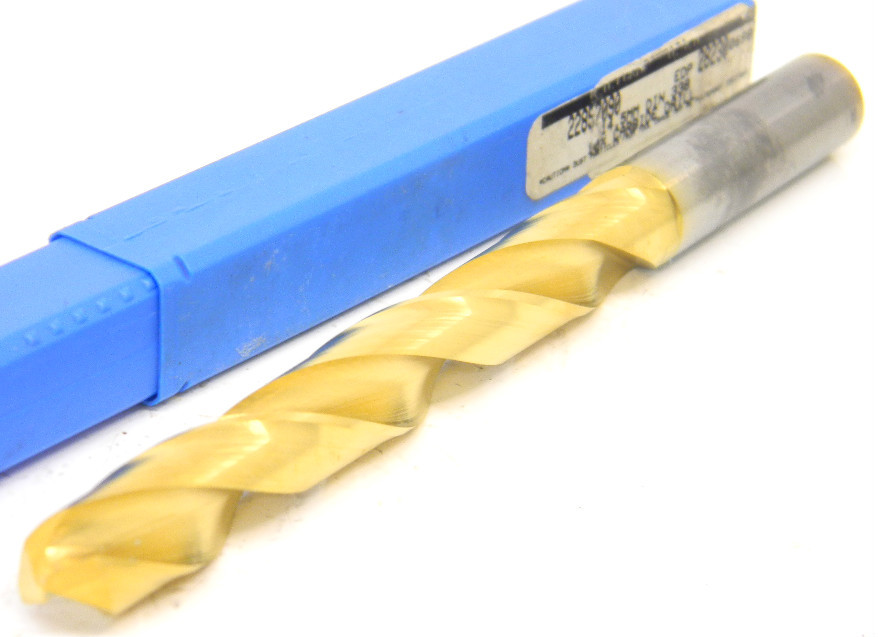 NEW SURPLUS MA FORD USA 14.50mm SOLID CARBIDE METRIC TWIST DRILL TiN