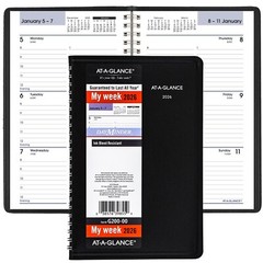 2026 At-A-Glance DayMinder G200-00 Weekly Appointment Book, 5 x 8″