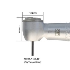 COXO Dental Self Power LED Handpiece CX207-F High Speed Turbine 2 4 Hole Midwest