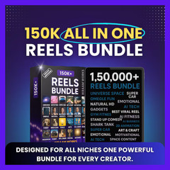 Resellable Digital Bundle: Planners, Ebooks, Reels & 100M+ Assets! ✨