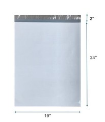 19″x24″ Poly mailers, shipping envelopes, mailing bags Extra strong 2.5Mil