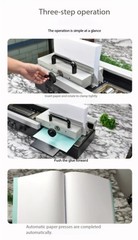 Large Electric Hot-Melt Glue Book Binding Machine (Desktop Model)