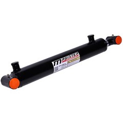 Hydraulic Cylinder Welded Double Acting 2.5″ Bore 12″ Stroke Cross Tube 2.5×12
