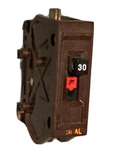 Wadsworth A130NI 30 Amp 1 Pole Type A Circuit Metal FOOT A130 A130N