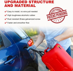 Magicfour Fuel Gas Can Vent Caps, 6 Pack Fuel Gas Tank Vent Caps Gas Can Replace