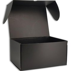 Black Shipping Boxes for Small Business Pack of 15-12x10x6 inches Cardboard C…