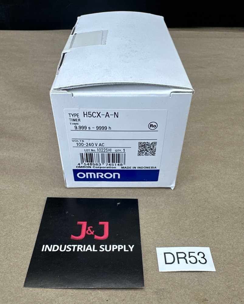 OMRON H5CX-A-N Timer Module 9.999s-9999h 100-240VAC || BRAND NEW – FAST SHIPPED!