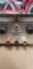 2-Deltron Series RP Voltage/Current Meters -tested FREE SHIPPING 👍
