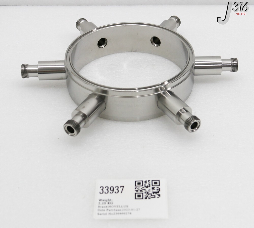 33937 NOVELLUS CHAMBER GAS DIST 8″ WAFER 16-00110-00