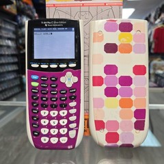 Texas Instruments TI-84 Plus C Silver Graphing Calculator Pink Tested Works