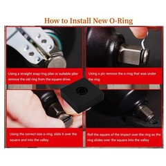 1/2” and 3/8″ Impact Retaining Ring Clip Friction Ring for Mmiwauukiiii