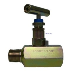 Needle Valve 1/2″ MNPT x 1/2″ FNPT 6,000 PSI Steel Delrin Seats, NACE <540IN06