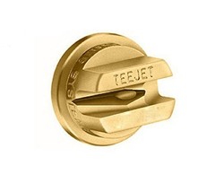 TeeJet Brass Off-Center Flat Fan Spray Tip Rated 1.6 GPM @ 40 PSI OC-16 Farmer