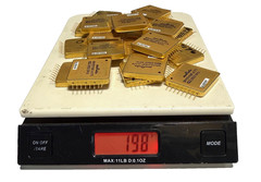 1pc Vintage GOLD MURATA VH1011MF-A171 VCXO LOADED with HEAVY GOLD for recovery