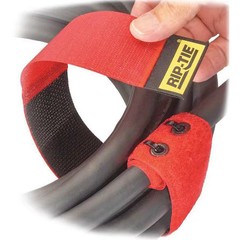 Rip-Tie Ew-12-010-Bk Cable Tie Strap, 12 In L, 3-1/2 In Max Bundle Dia., Black,