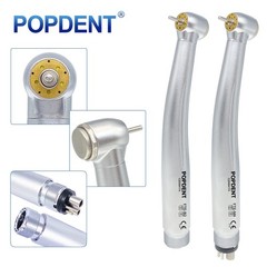 Dental OLED 5 Light LED E-Generator High Speed Handpiece Fiber Optic 2/4 Hole