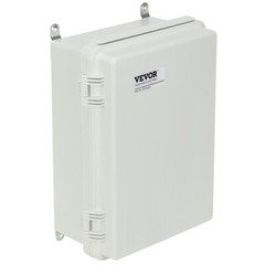 VEVOR Outdoor Junction Box 11.81×7.87×7.08 in ABS Plastic Electrical Enclosure