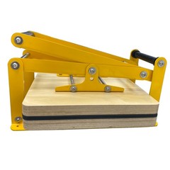 Wooden Lino Printing Hand Lever Press Machine,15in ×15 in Block Printing Press