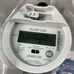 Kamstrup FlowIQ 2200 RF Water Smart Meter Residential Accuracy *READ*