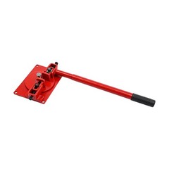 Manual Rebar Bender, Red Rebar Bending Machine for Steel,Copper,Aluminum,Iron