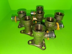 1/2 Pex Press Pureflow x 1/2 Female 90 Elbow Viega Drop Ear