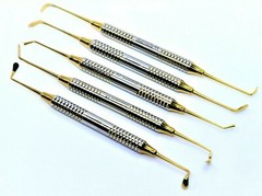 German 5 Pcs Sinus Lift Instruments Set Kit Implant Dental Dentistry Cassette