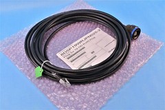 25′ Souriau Mil-Spec MIL-DTL-38999 Series III 8D RJ 45 Aircraft Ethernet Cable