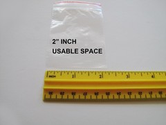 100PC 4.25″ x 5.50″ Clear Small Zip Seal Lock Plastic Bags 2Mil Jewelry Baggies