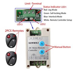 12V/24V Motor Linear Actuator Controller Wireless Remote Forward Reverse Control