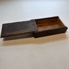 Vintage The L.S. Starrett Co. Planer & Shaper Gage No. 246 Empty Wooden Box