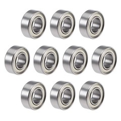 R188ZZ Deep Groove Ball Bearings Z2 1/4 Inch x 1/2 Inch x 3/16 Inch Double Sh…