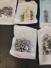 Molar Bands. Dental, Stainless, Various Sizes 300+ Count (Z14)