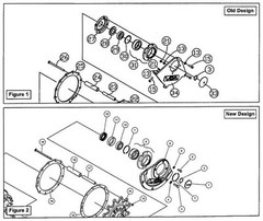 GREASEABLE OUTBOARD BEARING ASSEMBLY 257B3 / 287 / 287B / 279C / 277 / 277B