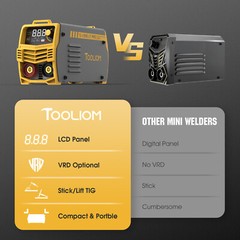 135A Stick Welder,110V MMA ARC IGBT Welding Machine with Lift TIG Torch