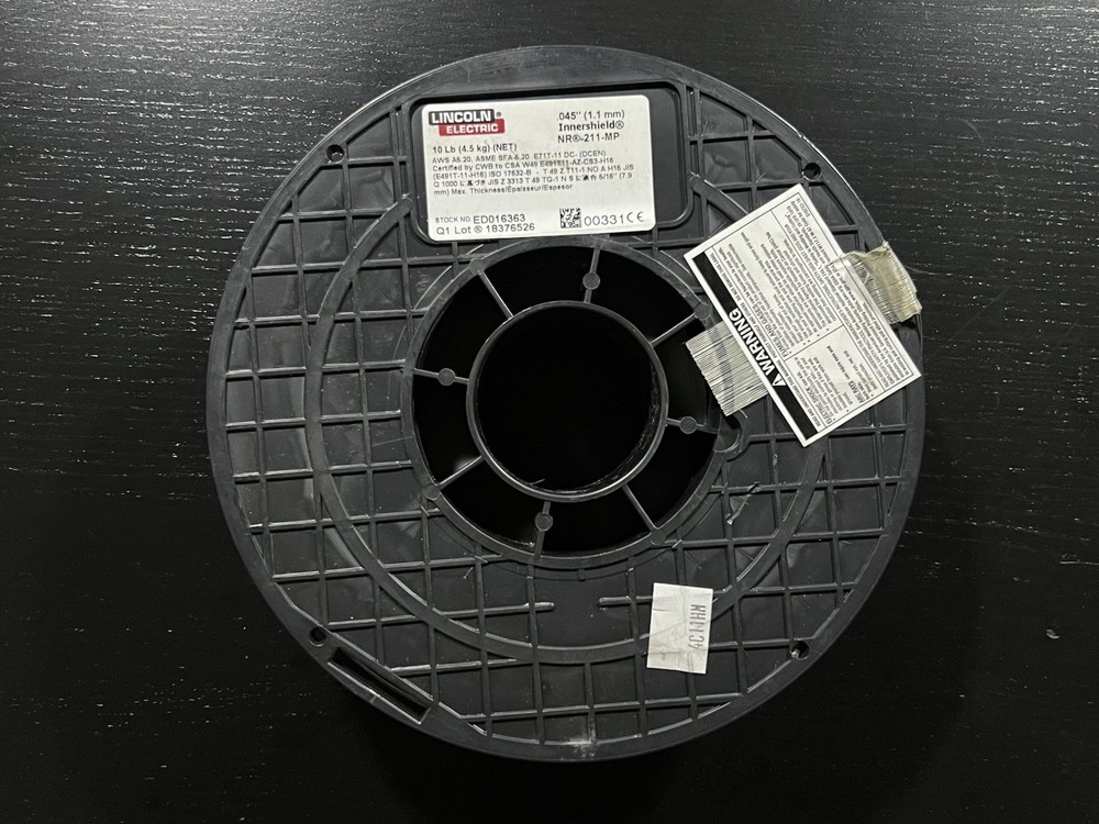 Lincoln 0.045” Innershield NR211-MP Flux-Core Welding Wire Mild Steel ED016363