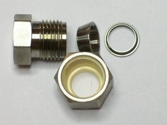 5 – Swagelok Stainless Steel Cap Fitting, 3/8″ OD Tube, SS-600-C