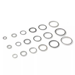450Pcs/Set Oil Drain Plug Crush Gaskets Washer Sealing O-Ring Assortment Kit NEW