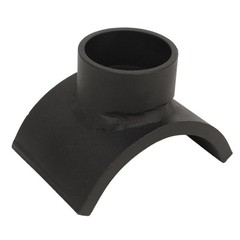 Bottle Jack Adapter Saddle, High Strength Hydraulic Lifting Axle Saddle Black