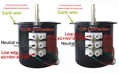 US Stock Synchronous Motor 60KTYZ AC 110V 60Hz 2.5rpm CW/CCW 14W 30kg Gear Motor