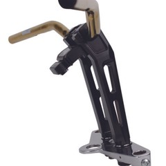 Black 10″ Handlebar Risers Kit for Harley Street Bob Low Rider S FXST FXBRS