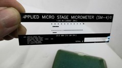 Applied Image SM-4 Micrometer Stage 1″ 25.0MM